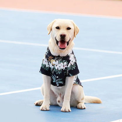 XS-5XL  Pet Dog Clothes Spring Cool T-shirts Costume for Small Medium Big Dog Poodle Pug Large Dog Clothing Vest Shirt