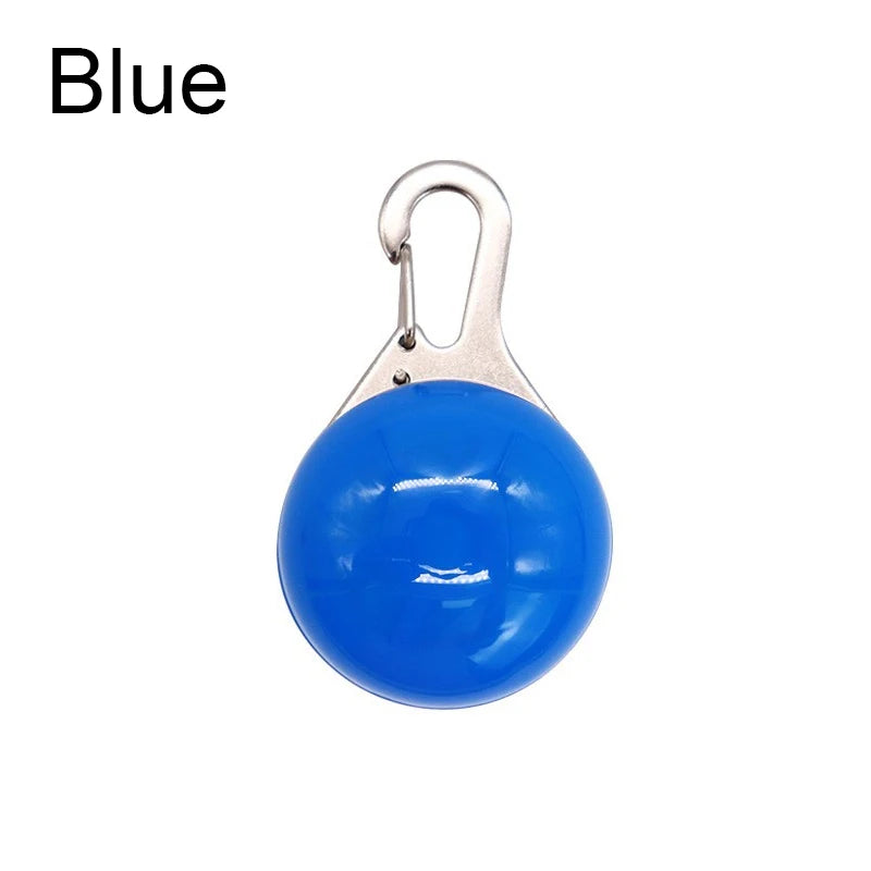 Led Luminous Dog Cat Collar Glowing Pendant Pet Leads Glow Accessories Bright Necklace Luminous Collar Night Safety Decoration