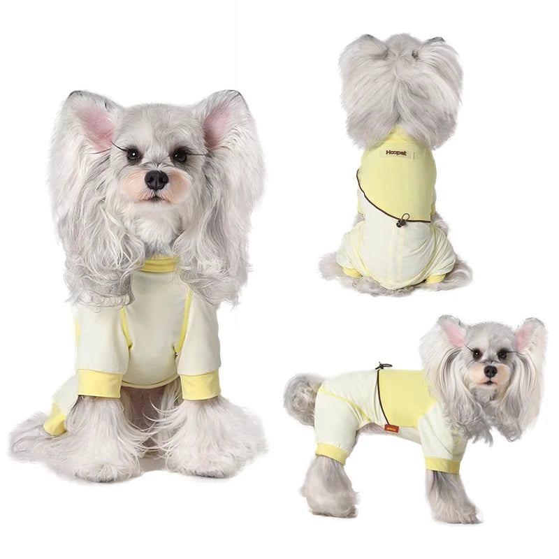 Teddy Dog Outdoor Protection Sunscreen Coat Clothes Thin Small Dog Summer Puppy Pet Cooling Clothes Vest Easy to Wear