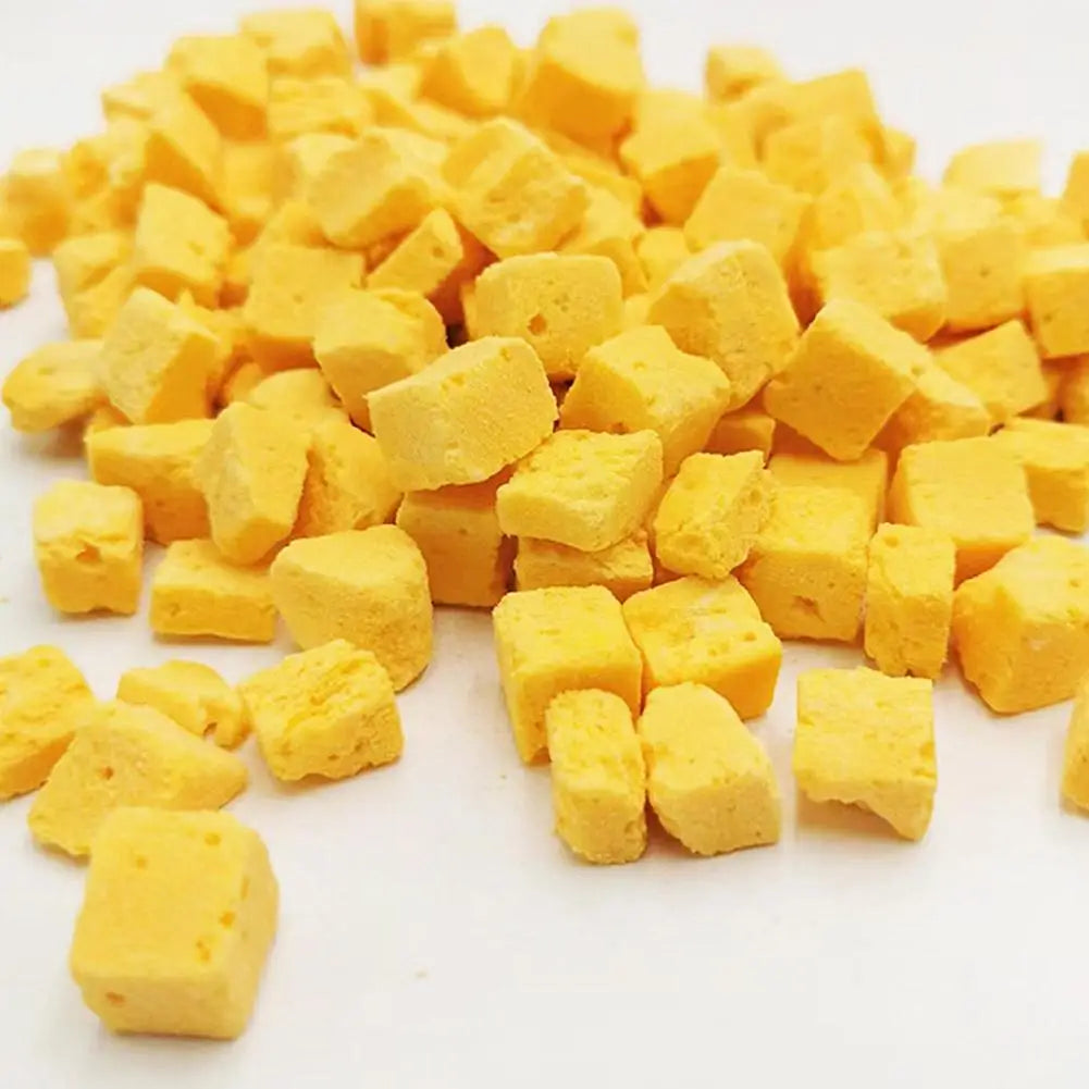 Freeze-dried Egg Yolks Cat Dog Snack 100g/200gsupplement Lecithin Hair Snacks Quail Skin Beauty Pet Care Lysine Nutrition R E4I2