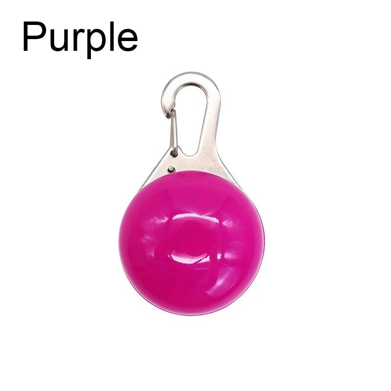 Led Luminous Dog Cat Collar Glowing Pendant Pet Leads Glow Accessories Bright Necklace Luminous Collar Night Safety Decoration