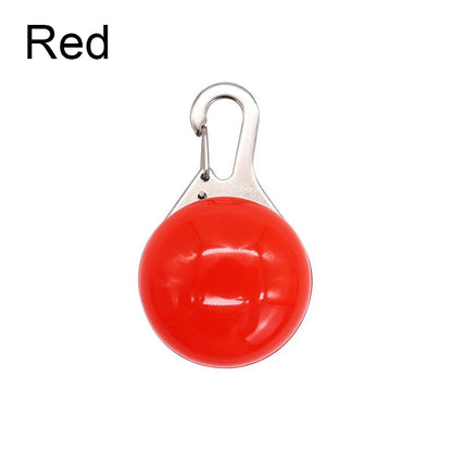 Led Luminous Dog Cat Collar Glowing Pendant Pet Leads Glow Accessories Bright Necklace Luminous Collar Night Safety Decoration