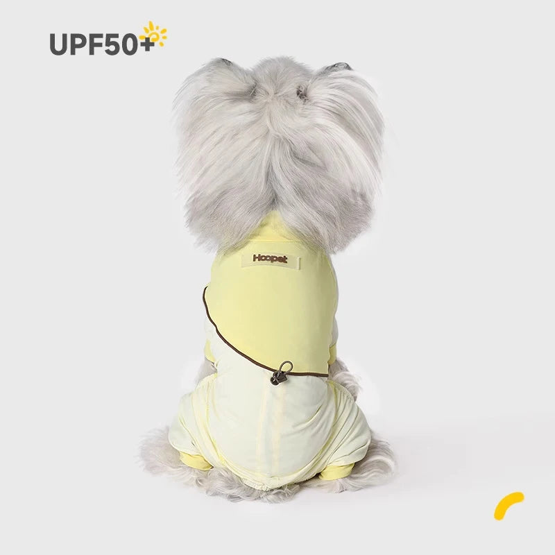 Teddy Dog Outdoor Protection Sunscreen Coat Clothes Thin Small Dog Summer Puppy Pet Cooling Clothes Vest Easy to Wear