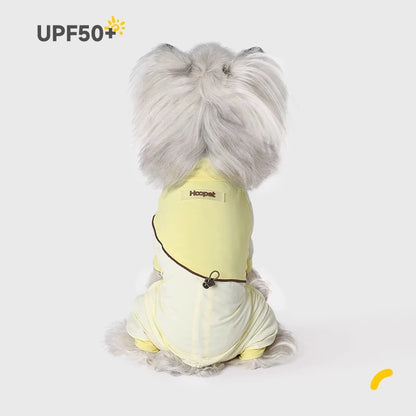 Teddy Dog Outdoor Protection Sunscreen Coat Clothes Thin Small Dog Summer Puppy Pet Cooling Clothes Vest Easy to Wear