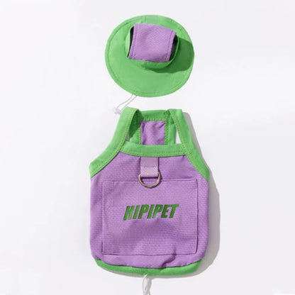 Adjustable pet sunscreen clothes, outdoor cat sunscreen clothes, cold dog clothes,  dog cooling clothes