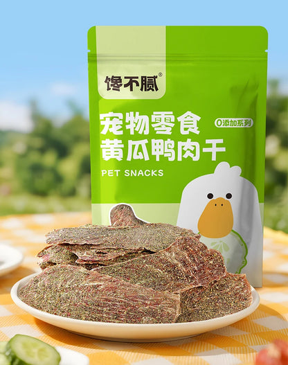 chanbuni Cat Cat Food Cats Cat Snack Food Cats Food for Cats Cucumber Duck Jerky Dog and Cat Treats Vegetable Jerky for Pets