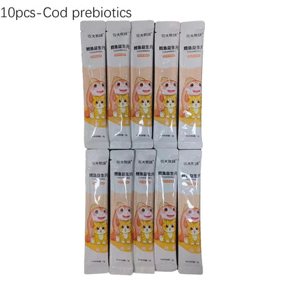 Pet Kitten Snacks Cat Strips Nutritional Paste Cat Food Dried Fish Salmon Tuna Fattening Kitten Adult Cat Canned Food