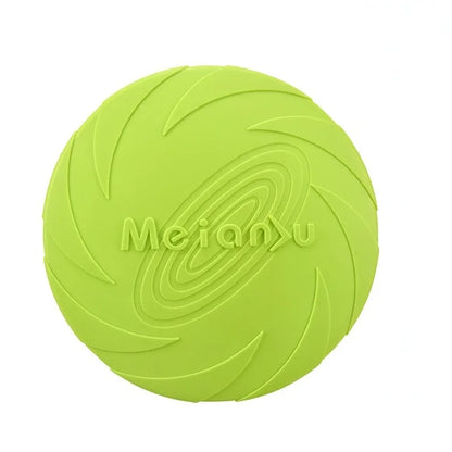 15/18/22cm Fashion Dog Toy Flying Discs Pet Dogs Silicone Game Trainning Interactive Puppy Toys Puppy Pet Supplies