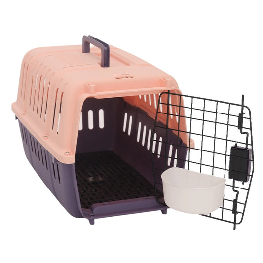 Pet United Airlines Air Box Can Be Shipped Box Cat Out Portable Car Dog Crate Small Dog Air Transportation Cat Cage