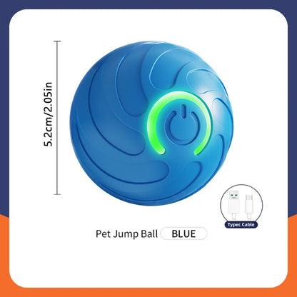 Smart Dog Toy Ball Electronic Interactive Pet Toy Moving Ball USB Automatic Moving Bouncing for Puppy Birthday Gift Cat Products