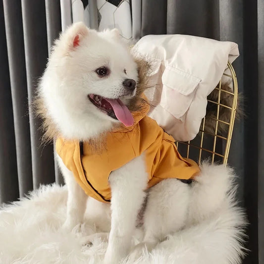 High Quality Dog Clothes Winter Puppy Pet Coat Jacket For Small Medium Dog Thicken Warm Jacket French Bulldog Pet Clothing