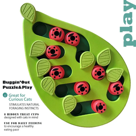 Cross-Border Pet Bowl Cat Slow Feeding Bowl Pet Educational Tool For Cats Amazon Best Seller New Model Dog Bowl Plastic Material