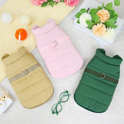 Winter Dog Clothes Soft Warm Dogs Coat Clothing Thick Pet Kitten Puppy Vest Outfit Jacket For Small Medium Dogs Cats Chihuahua