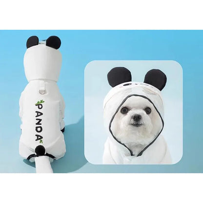 Dog outdoor raincoat,  Little dog raincoat, waterproof on all four feet, pet accessories, small and medium-sized dogs