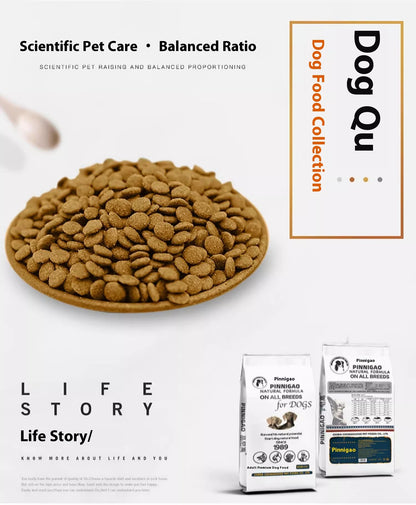 20KG Premium Complete Dog Food for Large Breeds – Suitable for Labrador, Husky, Golden Retriever, Samoyed, German Shepherd, Adult Dogs
